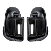 HR3 Black Denim Vented Lower Fairing Kit For Harley Touring Models 2014-2023 (Fits water cooled models)